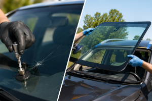 Car windscreen repair and replacement service